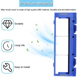 EATBALE Main Brush Guards Covers Replacement Parts for Eufy RoboVac 11S, RoboVac 11S MAX, 15T, 30, 30C, 15C, 12, 25C, 35C, 30C Max, G20, G30, G35+, G40, G40+, G40 Hybrid Robot Vacuum Accessories