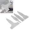 4PCS Reciprocating Saw Scraper Blade Multifunctional Stainless Steel Tile Cleaning