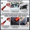 SNJHM 2 Pack Window Breaker Seatbelt Cutter and Glass Breaker,