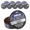 10 Cans, BaccOff, Classic Mint Long Cut, Bold and Icy