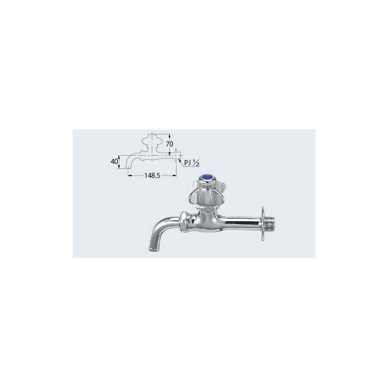 Kakudai 13 7250 Self-Closing Home Faucet