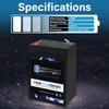 Mighty Max Battery 6V 4.5AH Lithium Replacement Battery Compatible with