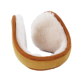 Aurya Wool Earmuff, Behind the Head Earmuffs Outdoor Winter, Men's Sheepskin Ear Warmer