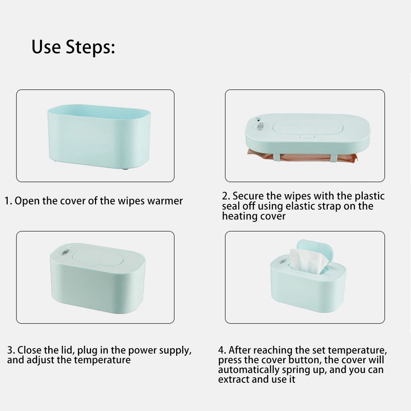 Baby Wipe Warmer USB Powered Smart Temperature Control Wet Wipes