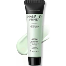 Colour Corrector - Primer, Green Color Correcting Primer for Redness & Blemishes. Anti-Redness Makeup-Gripping Base, Pore-Minimizing & Hydrating Formula to Balance Skin Tone, Longwear