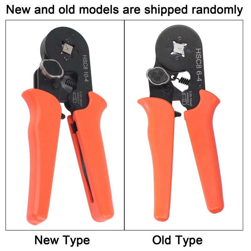 HSC8 10‑4 0.25‑10mm² Wire Crimper Tool Mini Self‑Adjustable Wire Cable