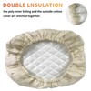 Homydom Air Conditioner Cover Inside,Window AC Unit Cover, Double Insulation