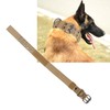 Military Dog Collar Adjustable Nylon Training Dog Collar with Heavy