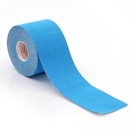 Kinesiology Tape - Elastic Water Resistant Tape for Support & Muscle Recovery - Quality Sports 5m Roll - 2.5cm or 5cm (Blue, 5 cm x 5 m)