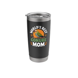 World's Best Bird Lover Mom Funny Conure Mother's Day Stainless Steel Insulated Tumbler