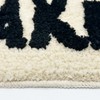 Feblilac Get Naked Bath Mat, Simple Beige Fun Bathroom Rug,