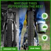 2-Pack Mountain Bike Tires Set | 24x1.95 Inch Foldable Replacement
