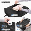 4PCS Vacuum Bags for Travel with Pump, 33L Large Reusable