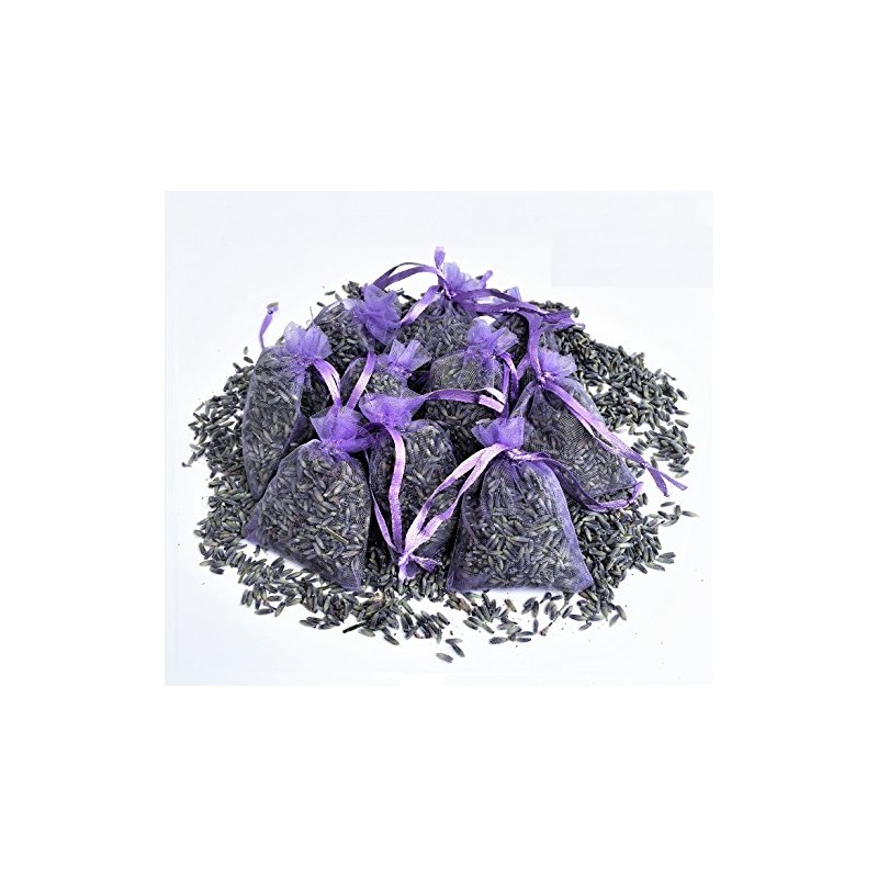 Mini Dried Lavender Flower Bags (10)