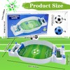 Yeefunjoy Mini Tabletop Football Game, Table Soccer Game with 2