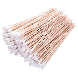 House Brand Cotton Applicator Tipps Swab Q-tips 6" Dental Medical Makeup 1000