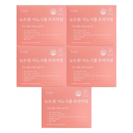 Nutwon 뉴트원 이노시톨 프리미엄 2150mg x 60개입 5개 / 써클 Newtwon Inositol Premium 2150mg x 60 Capsules 5 Packs / Circle