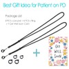 [2 Pack] PD Catheter Shower Holder Peritoneal Dialysis Cather Lanyard