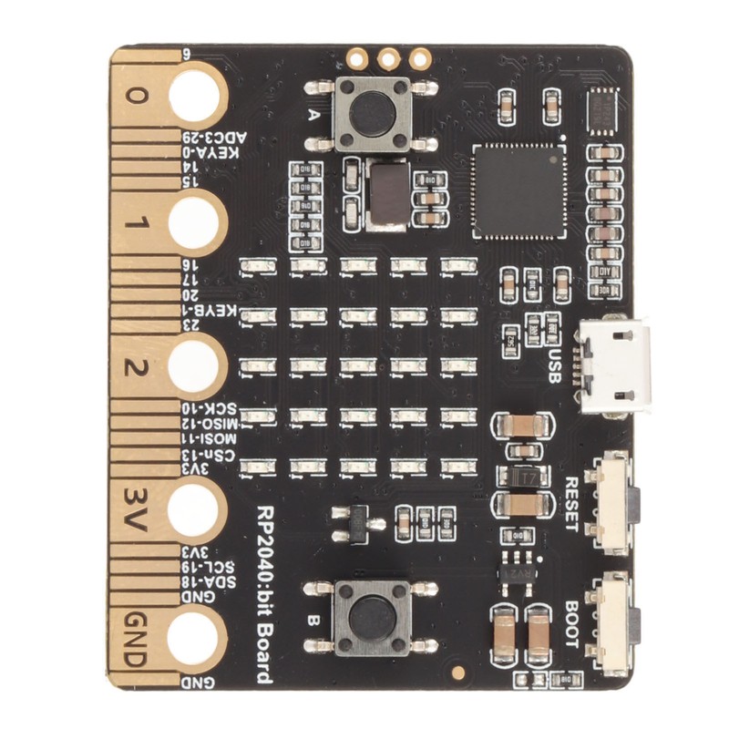RP2040 Micro Bit Development Board for Raspberry PICO with LED