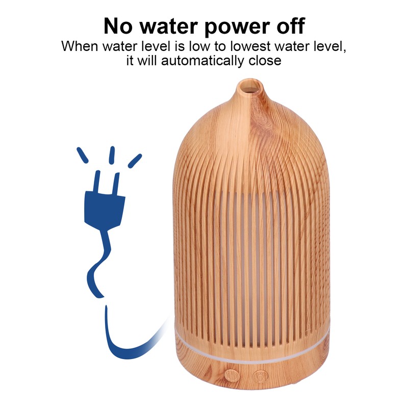 200ml Mini Hollow Humidifier with Night Light USB Powered Aroma