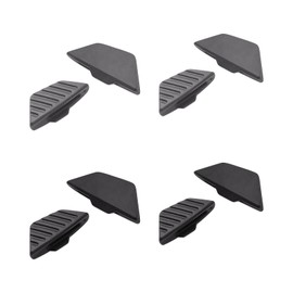 Mryok 2 Pair Nose Piece Nose Pads Replacement for Oakley Mercenary OO9424 Sunglass - Gray & Black