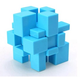 Speed cube 3x3x3 Mirror Cube 3x3x3  Puzzle Magic Cubes 3x3x3 Puzzle box original - Pure Blue