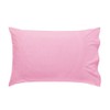 Just Contempo JC Pack of 2 Percale Plain Pillow Cases,