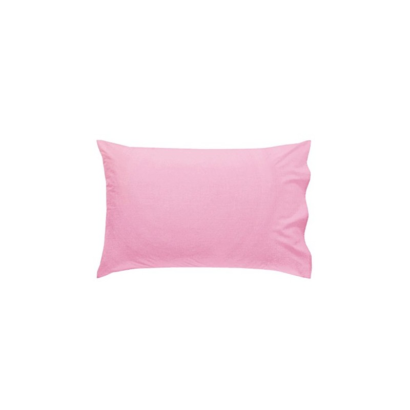 Just Contempo JC Pack of 2 Percale Plain Pillow Cases,