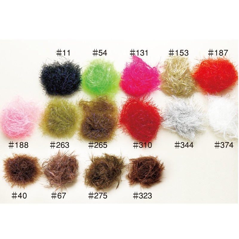 ティムコ(TIEMCO) フライマテリアル ヘアラインダビング UVポーラーシェニール ミディアム オリーブ #263