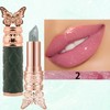 3pcs Petal Color-changing Lip Balm, Long-lasting, Moisturizing, Not Easily Fading,