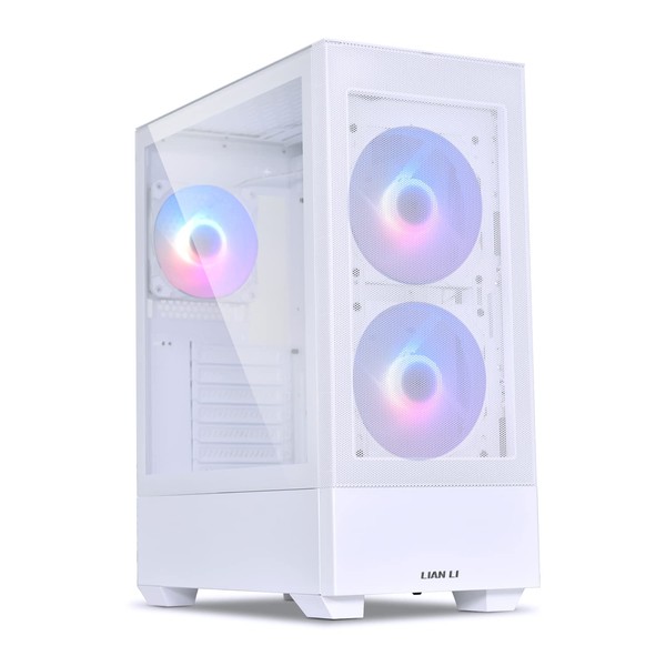 LIAN LI High Airflow Mid-Tower ATX PC Case with RGB