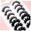 Healeved 3sets False Eyelashes Natural Look Lash Extensions Kit 7pairs*3