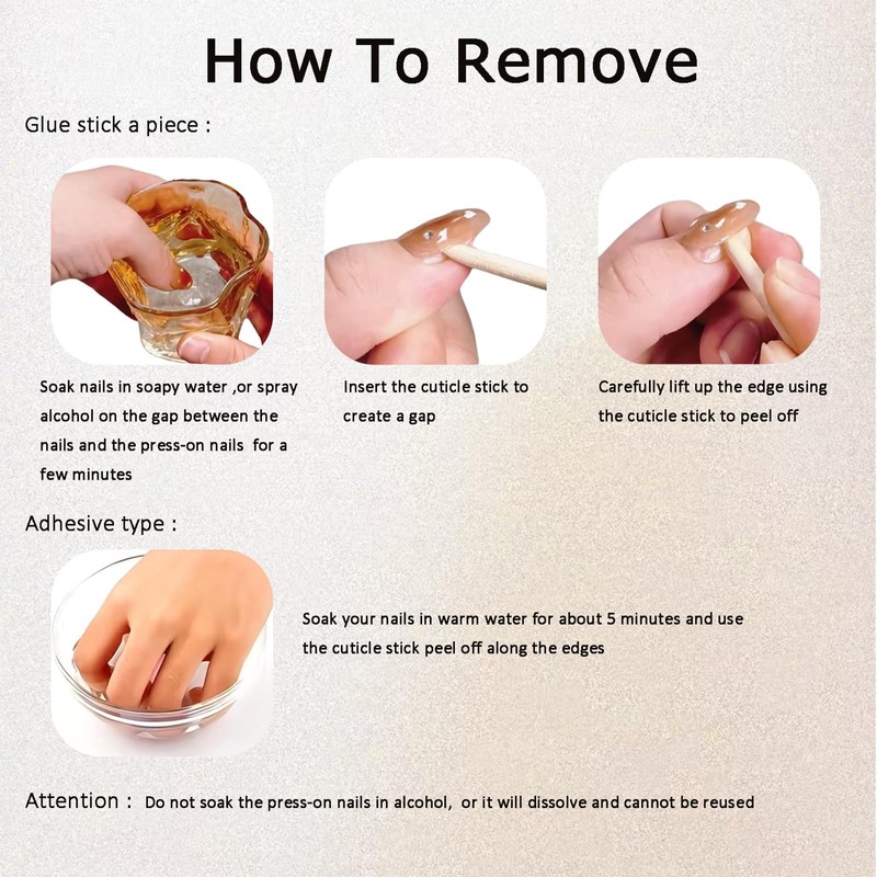 FORBELOVED NAILS French Tip-Black Glitter Press on Nails ,Long Square