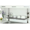Kitchen column sink 1-tier shelf sink