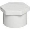 Spears 449 Series PVC Pipe Fitting, Plug, Schedule 40, 1"
