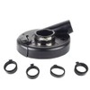 7Inch Dust Shroud Angle Grinder, Dustless Vacuum Universal Surface Cover