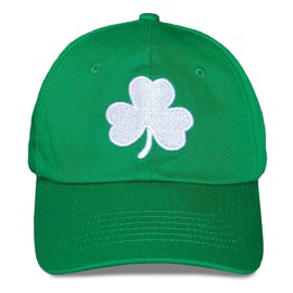 Zihogrc St Patricks Day hat for Men Women Clover Baseball Cap Shamrock Embroidered Green Gifts Saint Pattys Costume
