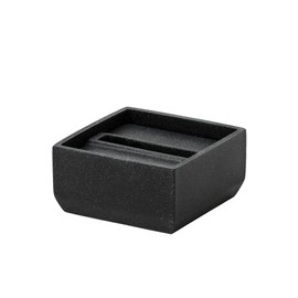 ideaco Torel Half Tissue Case Stone Sand Black