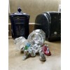 Decor Candy Jar 8oz Glass with Airtight Lid Collectible Container