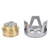 Camping Stove Windproof Vaporizable Portable Liquid Spirit Stove with Stand