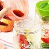 Komax Salad Bottle Set of 2, with Leak Proof Salad
