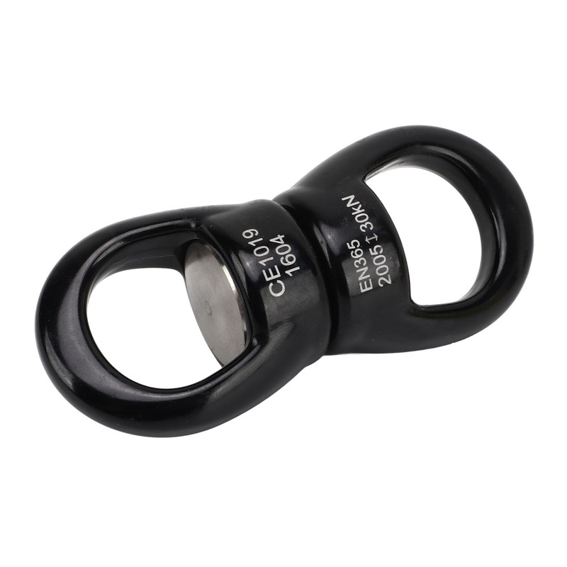 Swing Swivel Hook Stainless Steel 360° Rotatable Wear Resistant Black