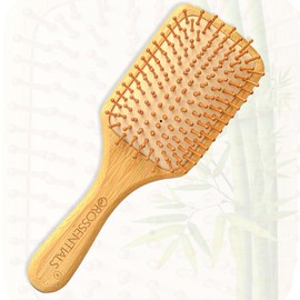 OROSSENTIALS Neem Wood Comb/Hair Brush for Healthy Hair Care