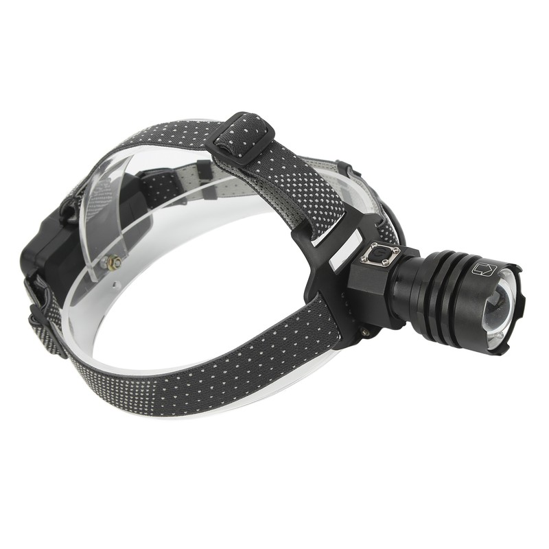Headlamps for XHP160 LED Bulb Type C Charging Telescopic Zoom