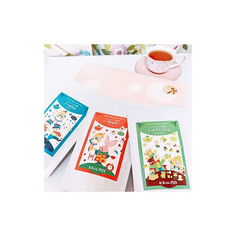 Decaffeinated Tea Set of 3 Piece Gift Set, Boxed Present,