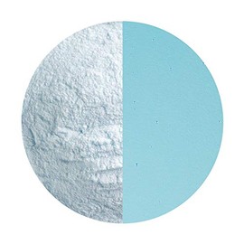 5 Oz Light Turquoise Blue Transparent Powder Frit - 90 Coe