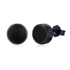 Black Stud Earring 925 Sterling Silver Black Onyx Earrings Punk