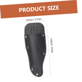 BESPORTBLE Garden Pruner Scissor Cover Durable Leather Sheath for Gardening Pruning Scissors Portable Protective Case for Safe Storage and Easy Carrying for Home Use and Garden Work