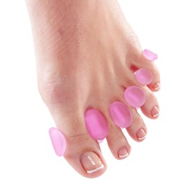MEDOSAN Toe Separators, Set of 2 | For Daily Foot Care, Pink