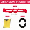DAZZTIME Protezioni per Lame per Pattini da Ghiaccio,1paio di Protezione